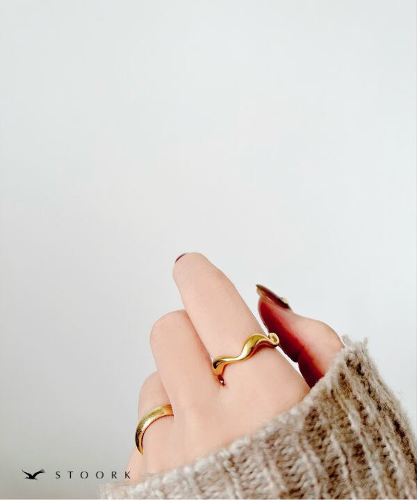 【再入荷】316L Uneune Ring