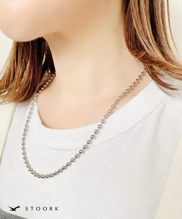 【再入荷】Ball Chain Necklace