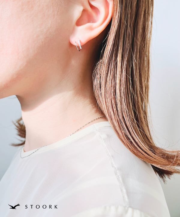 【再入荷】s925 Spiral Pierce