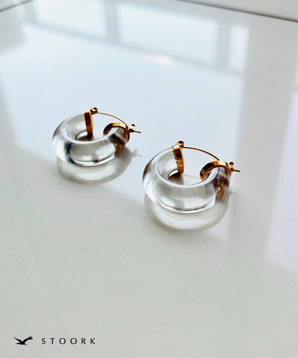 Clear Hoop Pierce