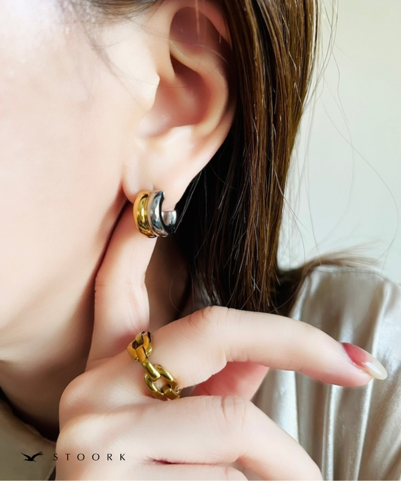 2Tone Double Line Pierce