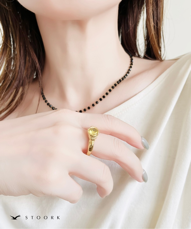 Melt Stone Ring