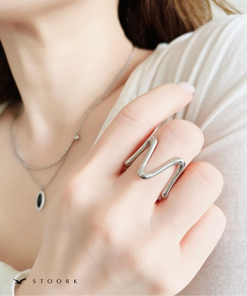 Wave Line Ring