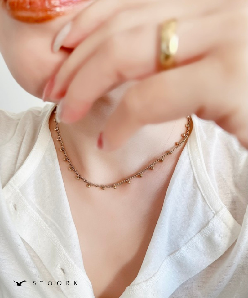 Ball Charm Chain Necklace