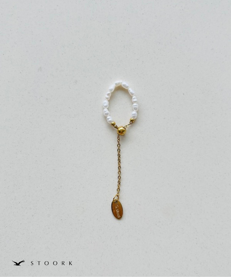 Pearl Slider Ring
