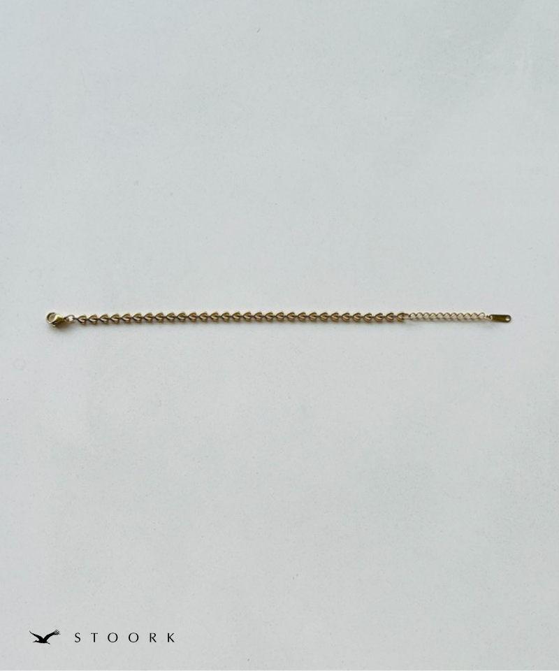 Heart Link Chain Bracelet