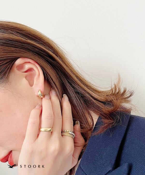 【再入荷】s925 Hoop Pierce_S