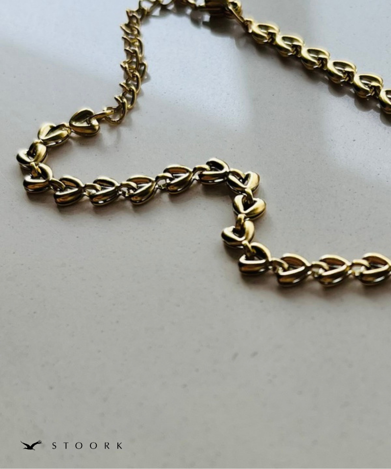 Heart Link Chain Bracelet