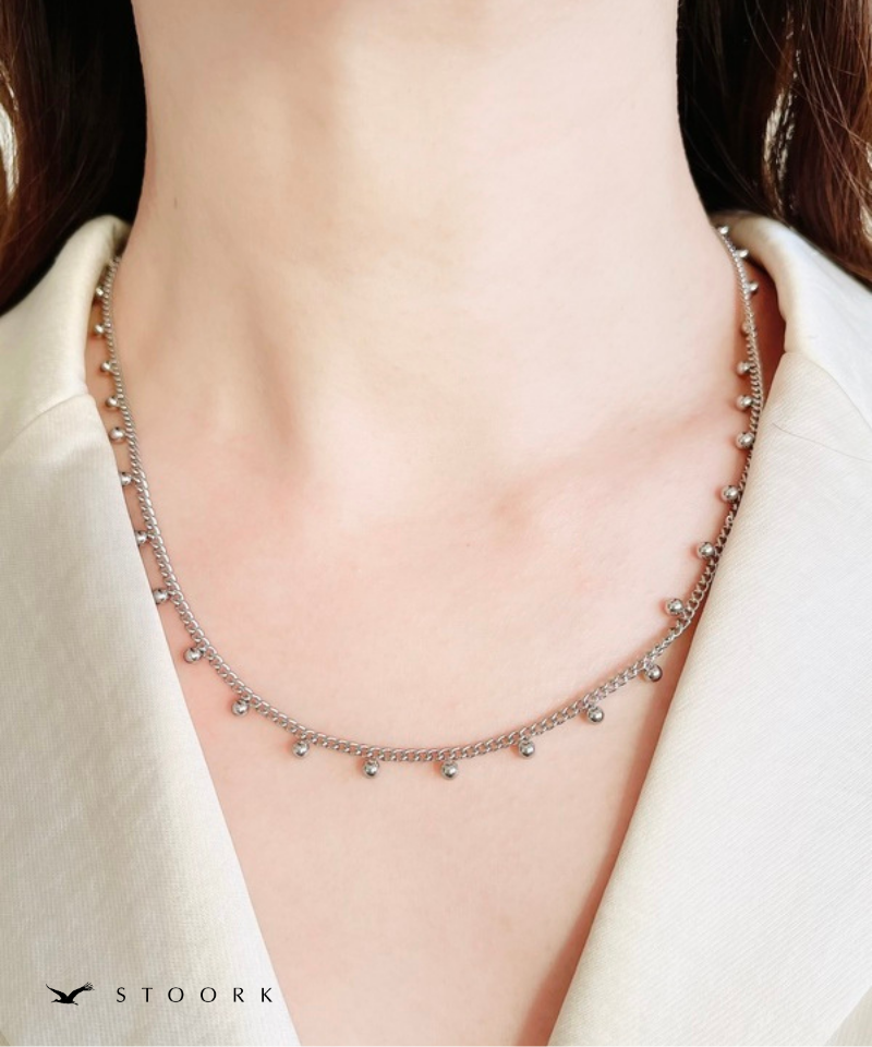 Ball Charm Chain Necklace