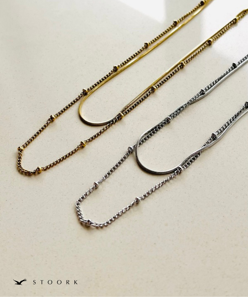 Layered Mix Chain Necklace
