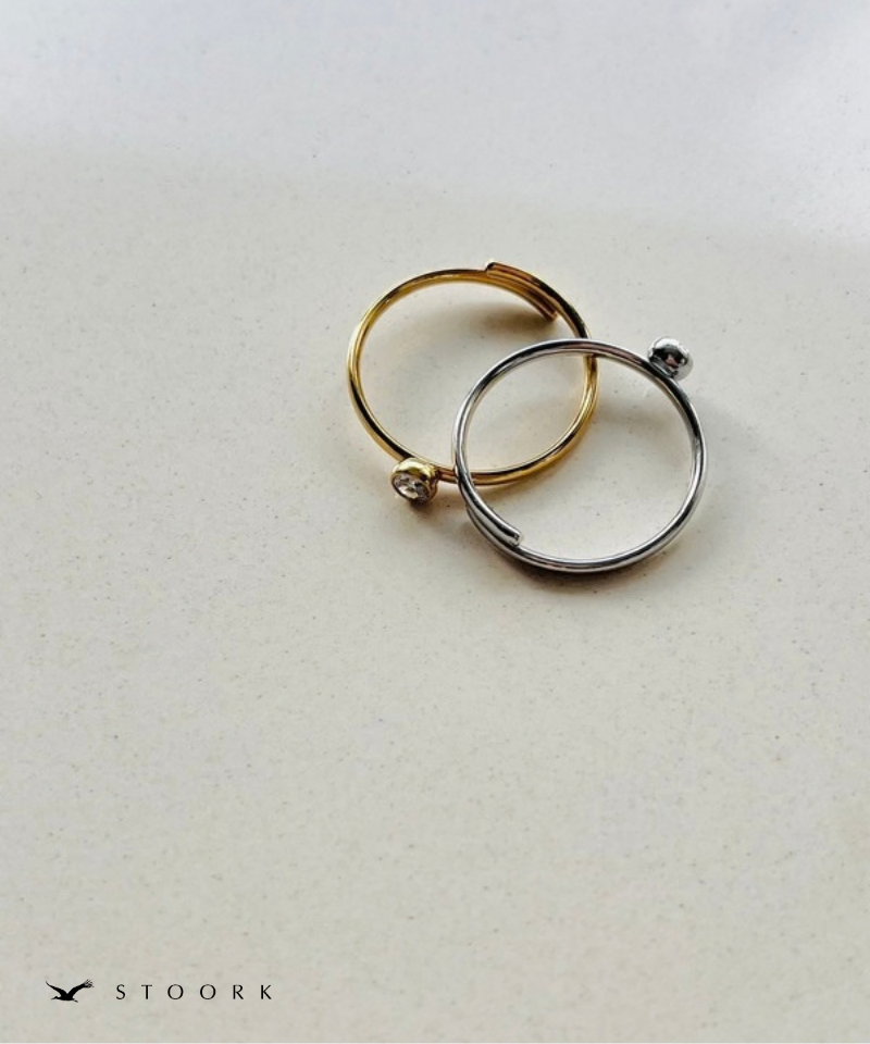 Solitaire Zircon Ring