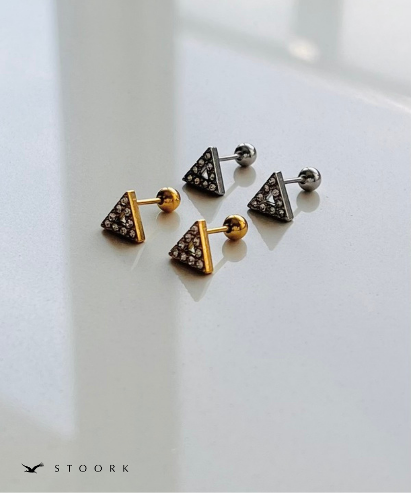 Triangle Stone Pierce
