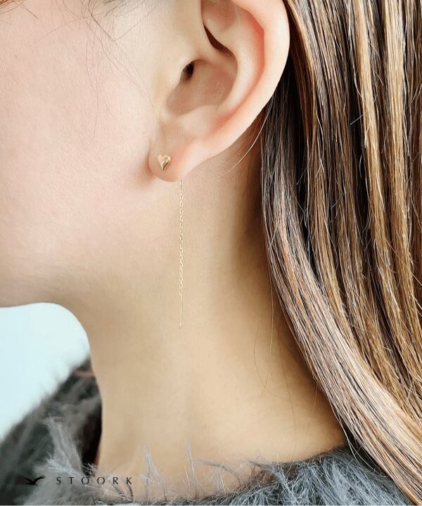 【再入荷】s925 Heart American Pierce