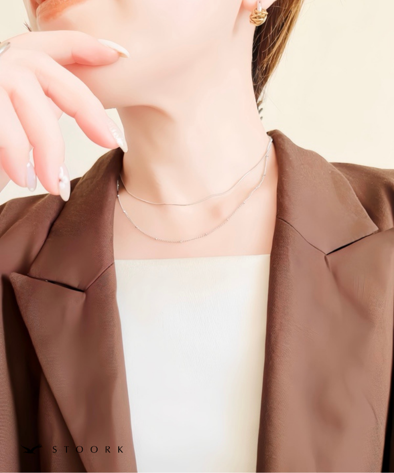 Layered Mix Chain Necklace