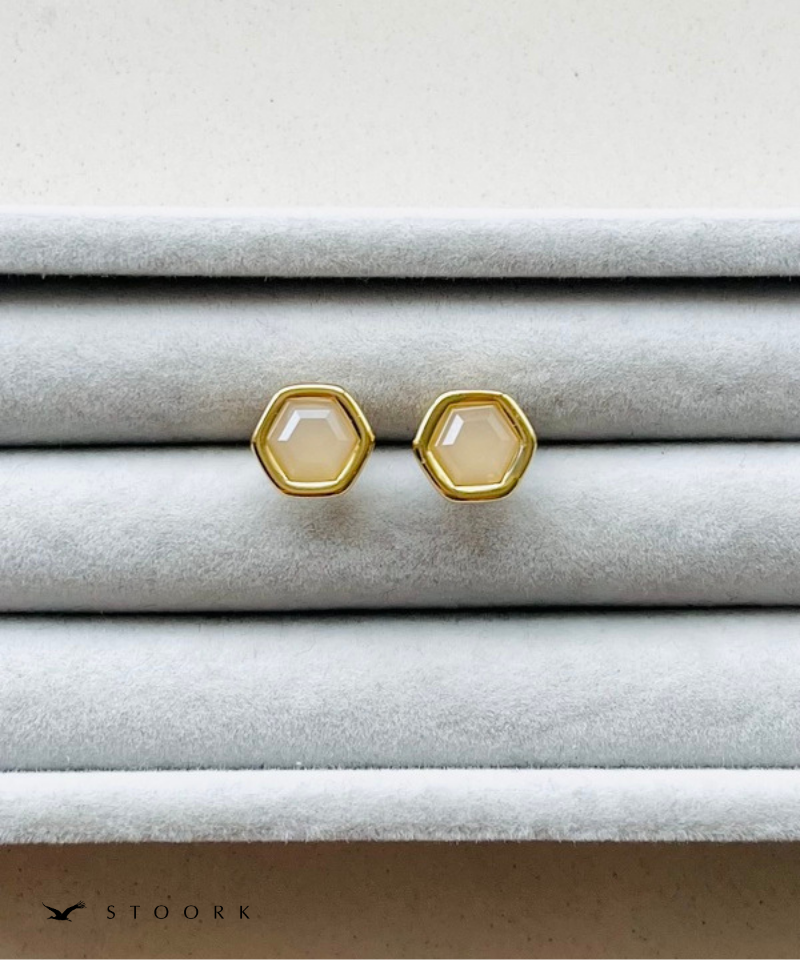 Hexagon Opal Pierce