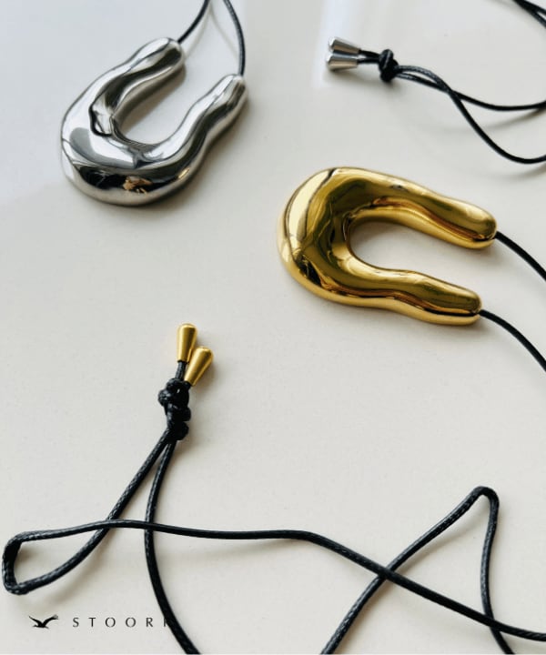 【再入荷】Horseshoe Code Necklace