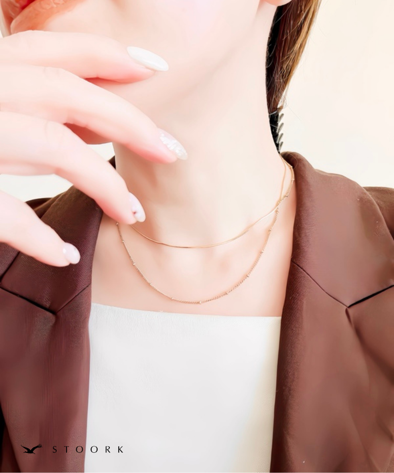 Layered Mix Chain Necklace