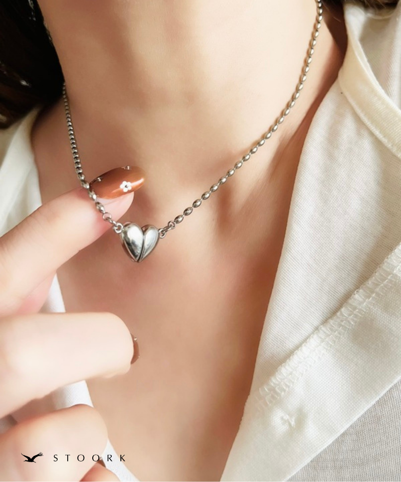 Heart Magnet Necklace