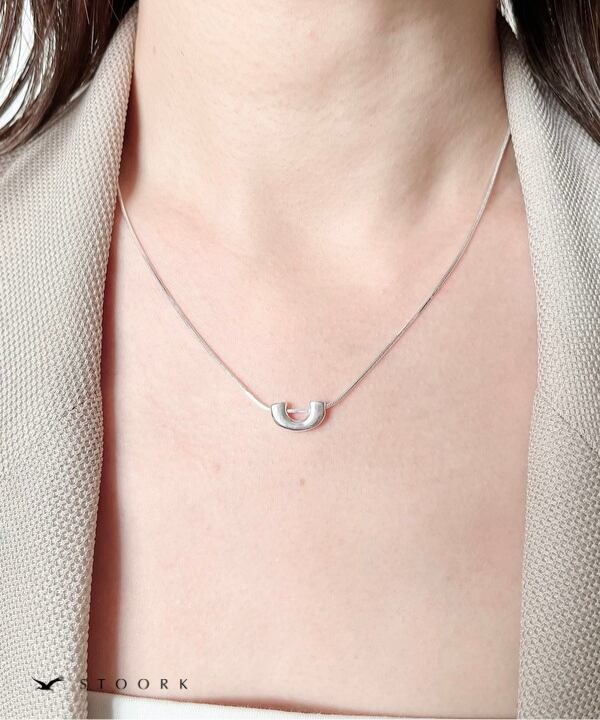 s925 U Necklace