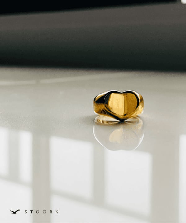 【再入荷】316L Heart Ring