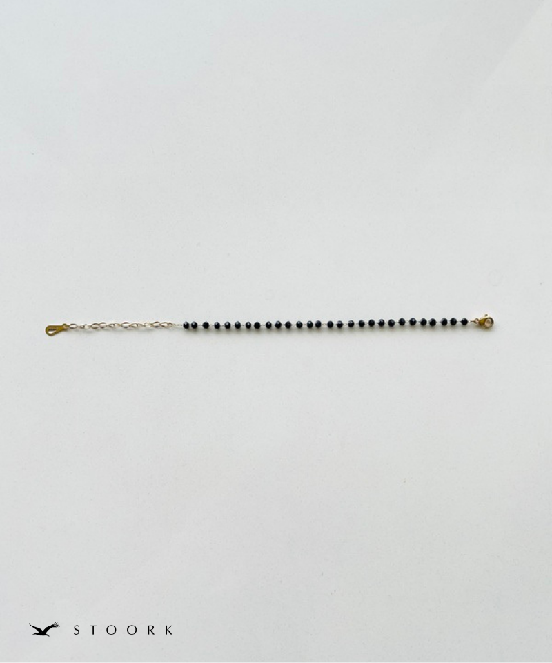 Tiny Black Beads Bracelet