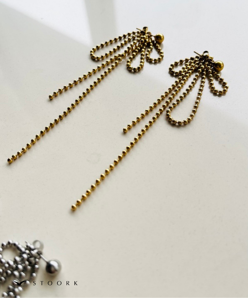 Beads Ribbon Pierce