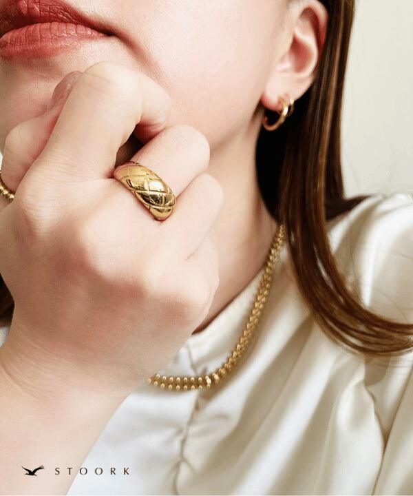 Brick Pattern Ring