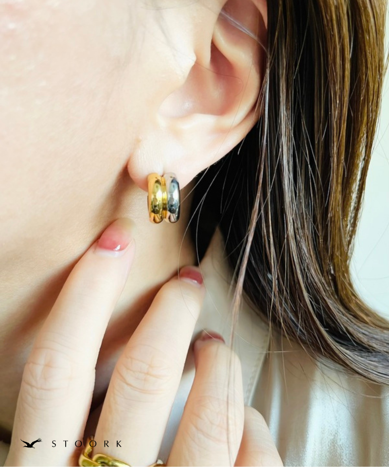 2Tone Double Line Pierce