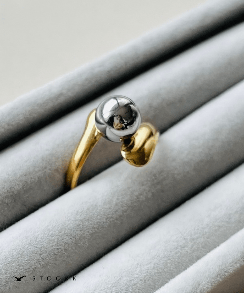 2Tone Ball Ring - stoork