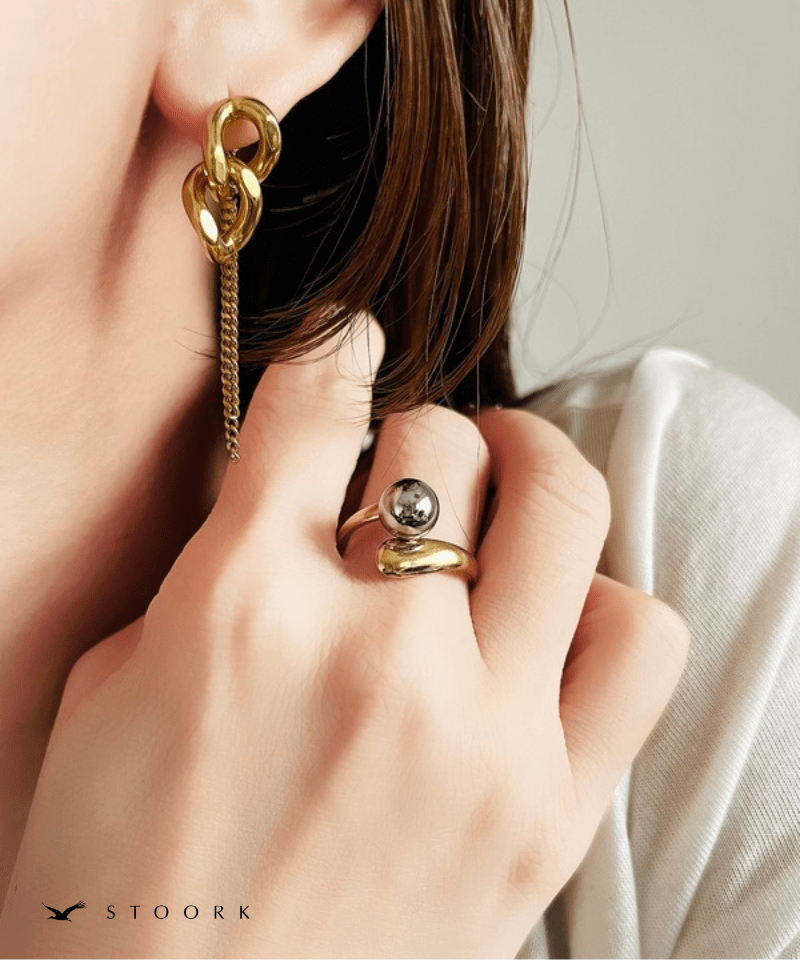 2Tone Ball Ring - stoork