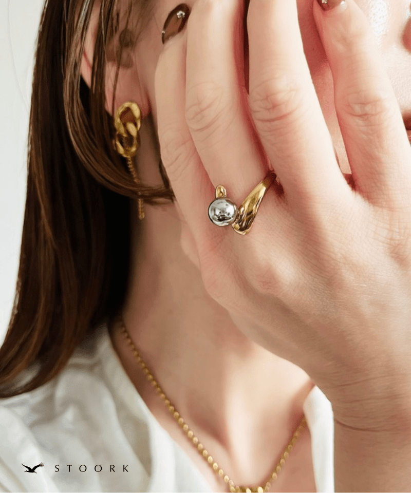 2Tone Ball Ring - stoork