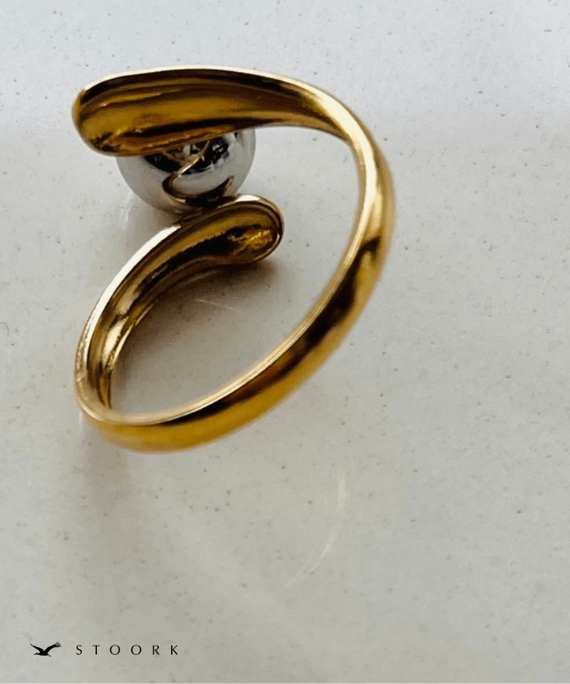 2Tone Ball Ring - stoork