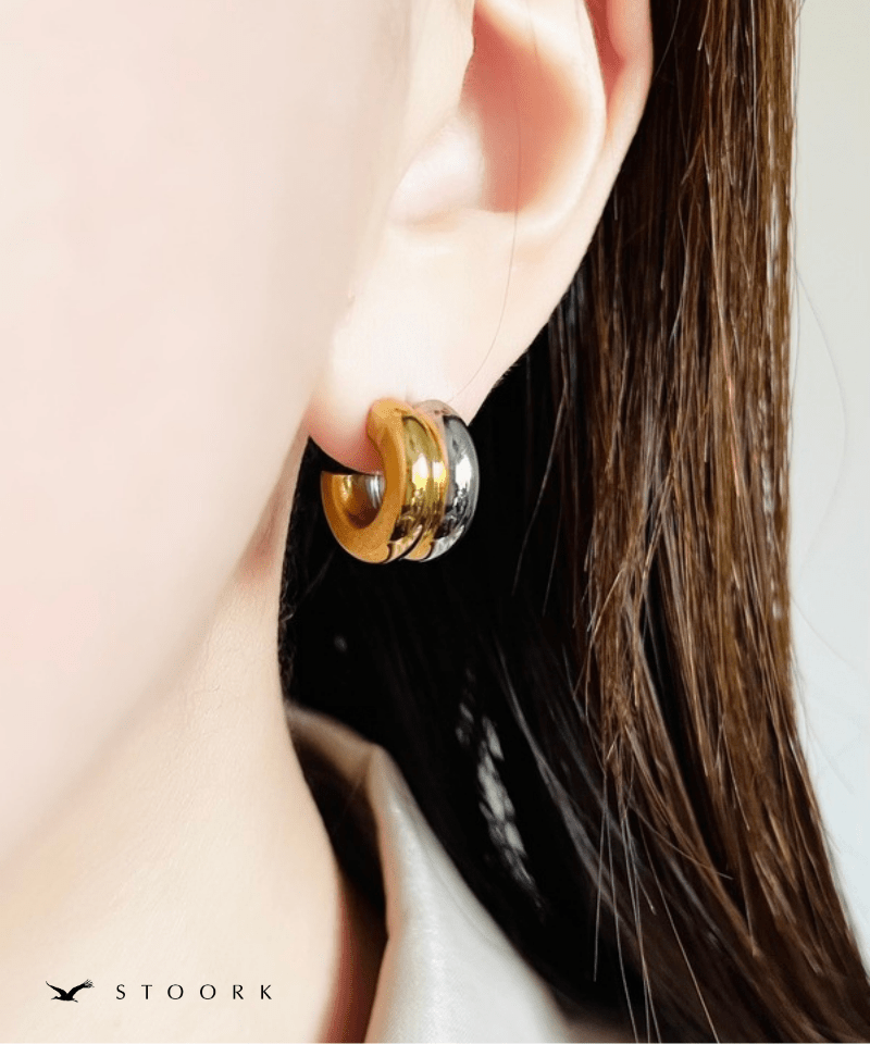 2Tone Double Line Pierce - stoork