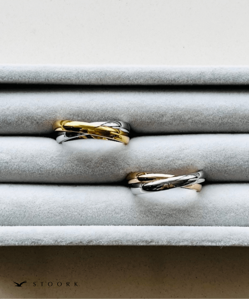 2Tone Infinity Ring - stoork