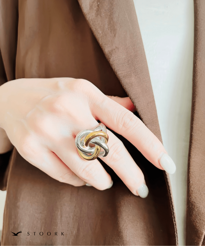 2Tone Link Ring - stoork