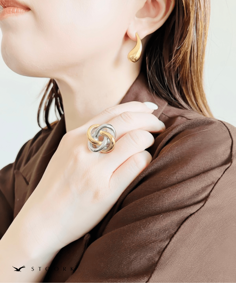 2Tone Link Ring - stoork