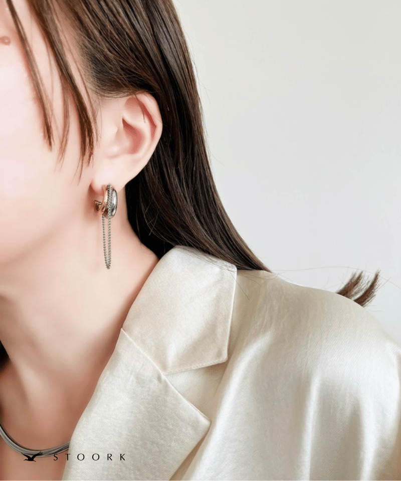 2Tone Metal Chain Pierce - stoork