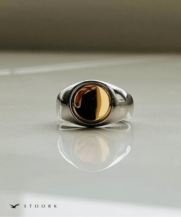 2tone Oval Ring - stoork