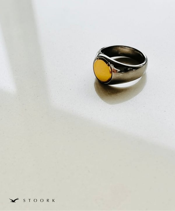 2tone Oval Ring - stoork