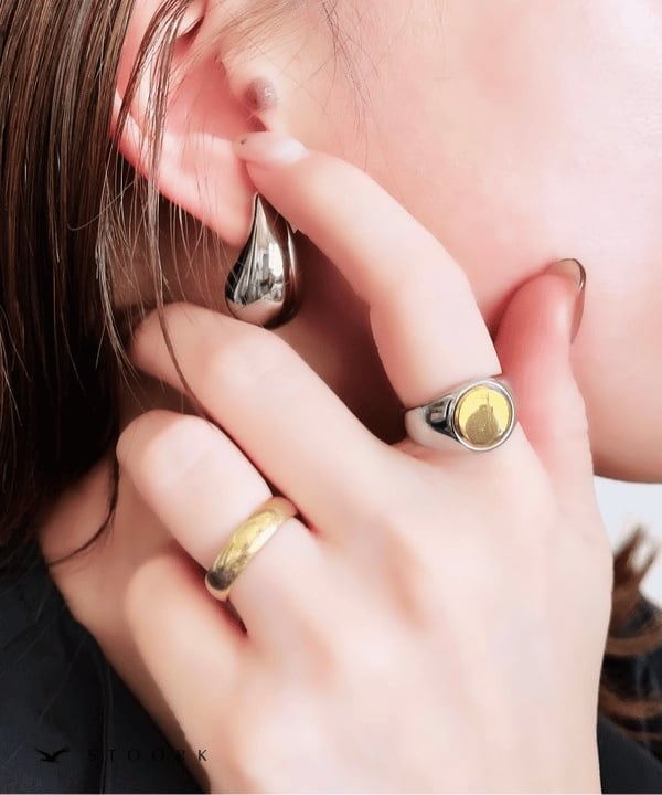 2tone Oval Ring - stoork