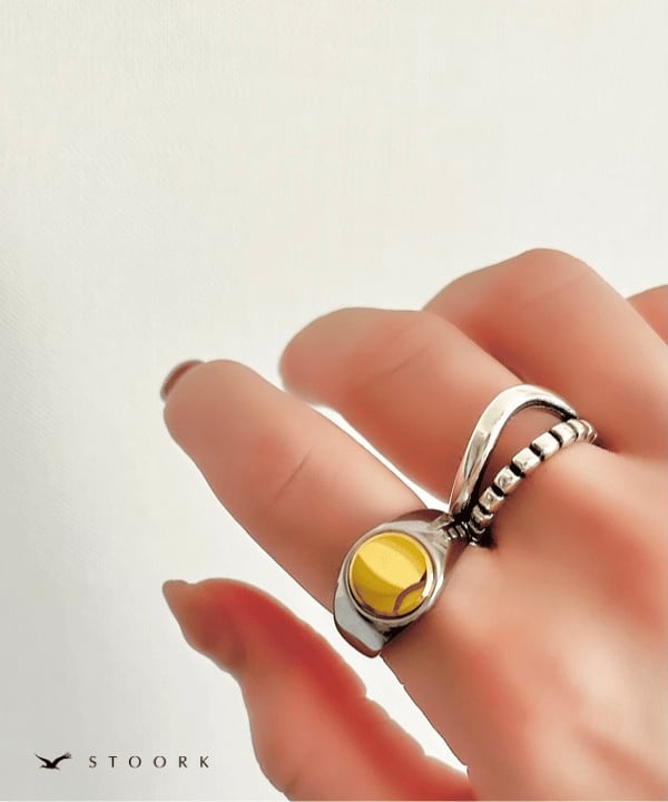 2tone Oval Ring - stoork
