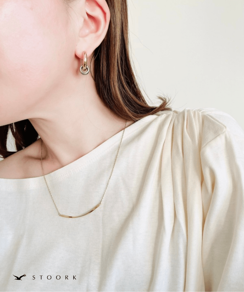 2tone Ring Hoop Pierce - stoork