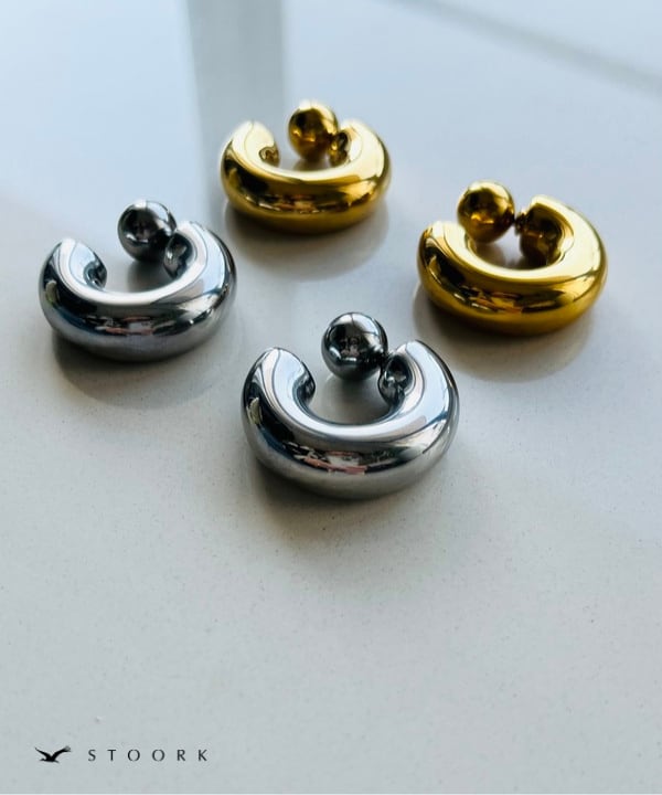 【再入荷】2way Ball Hoop Pierce - stoork