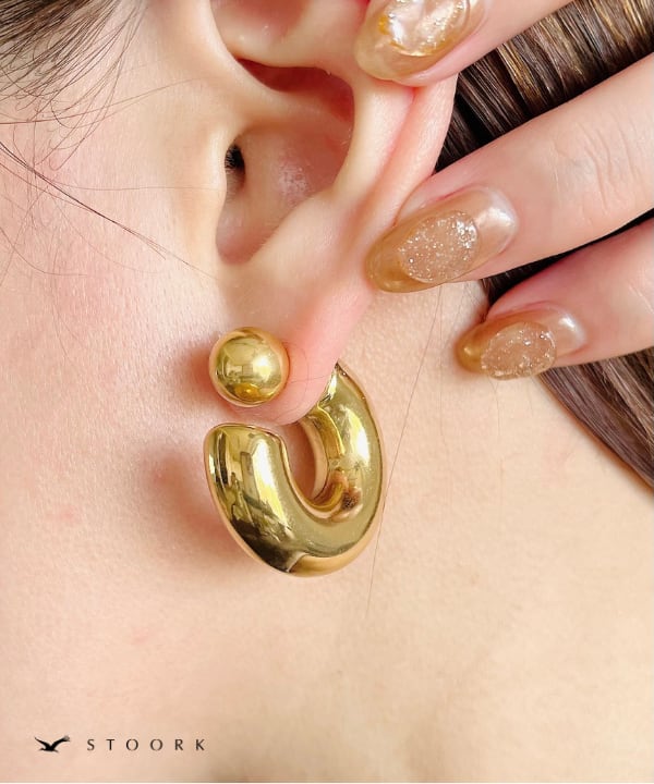 【再入荷】2way Ball Hoop Pierce - stoork