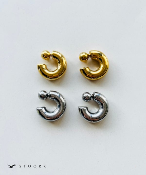 【再入荷】2way Ball Hoop Pierce - stoork