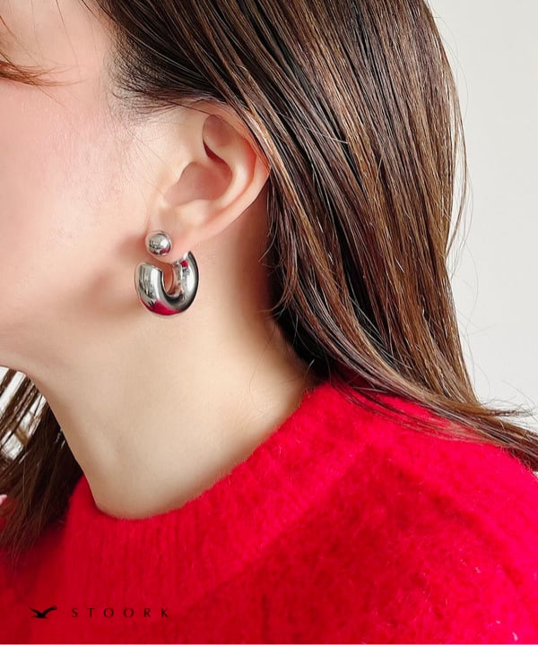 【再入荷】2way Ball Hoop Pierce - stoork