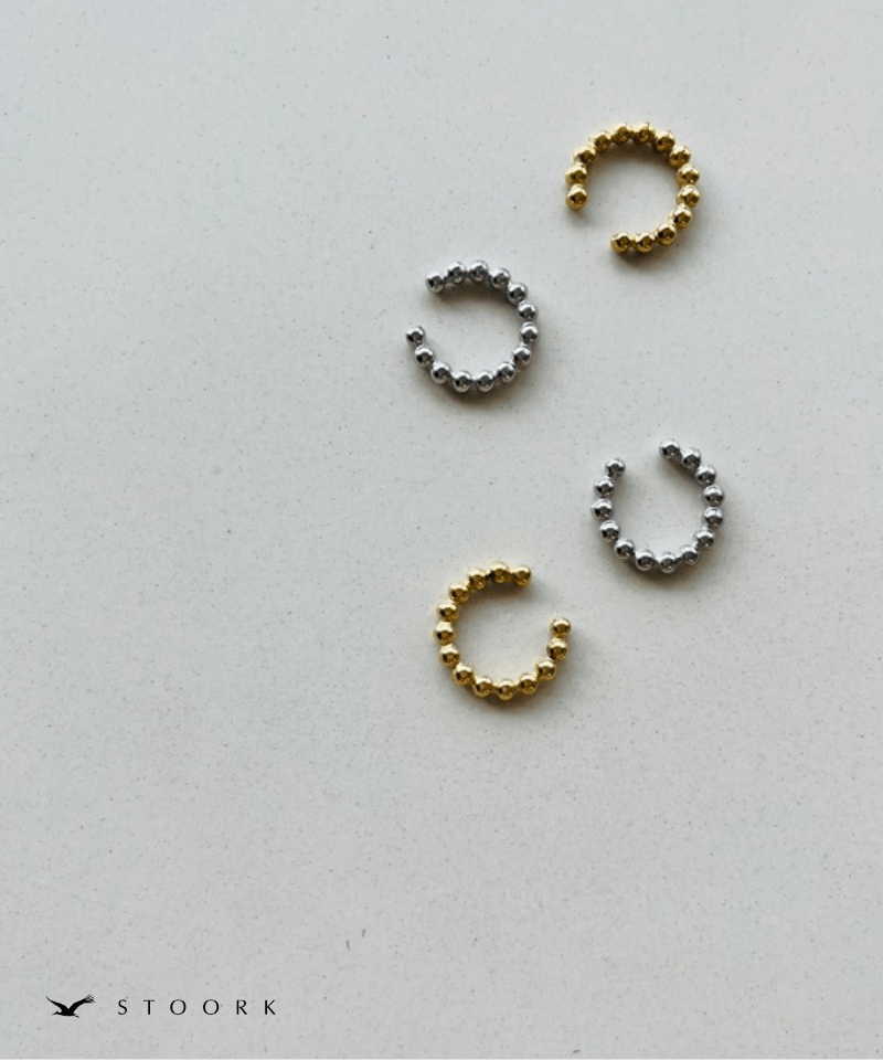 316L Ball Ear Cuff - stoork
