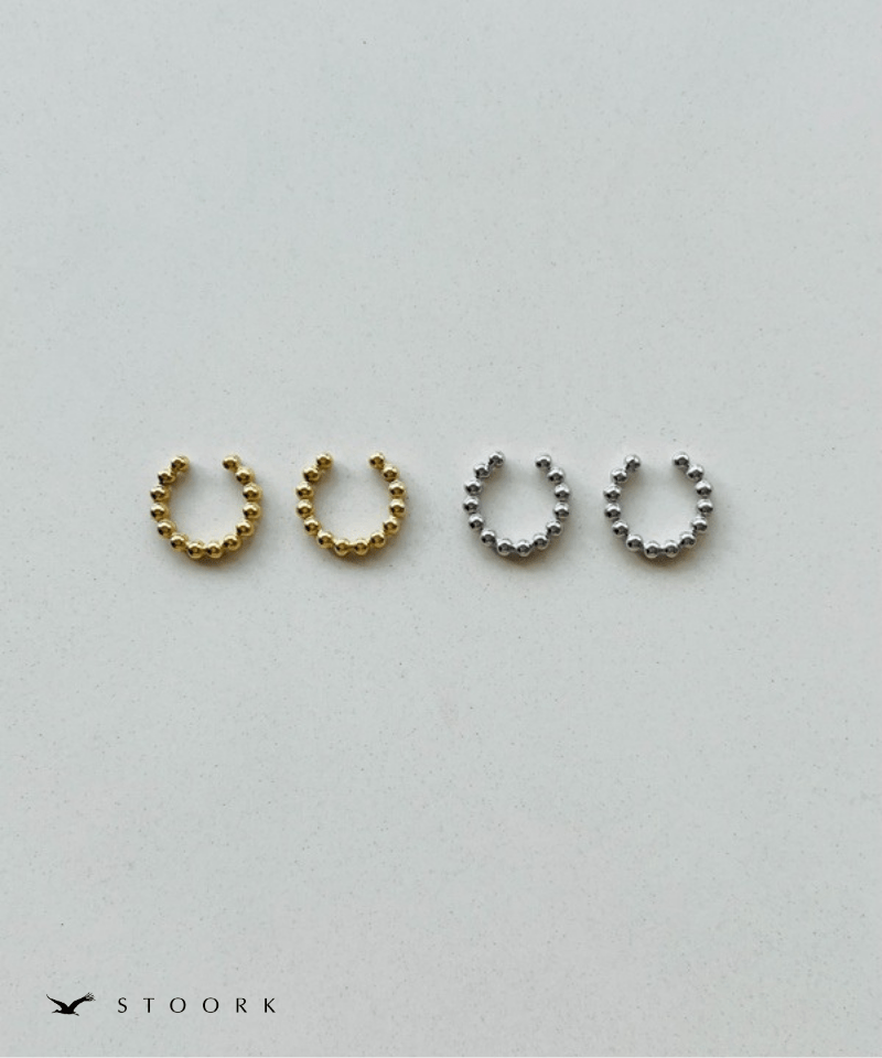 316L Ball Ear Cuff - stoork
