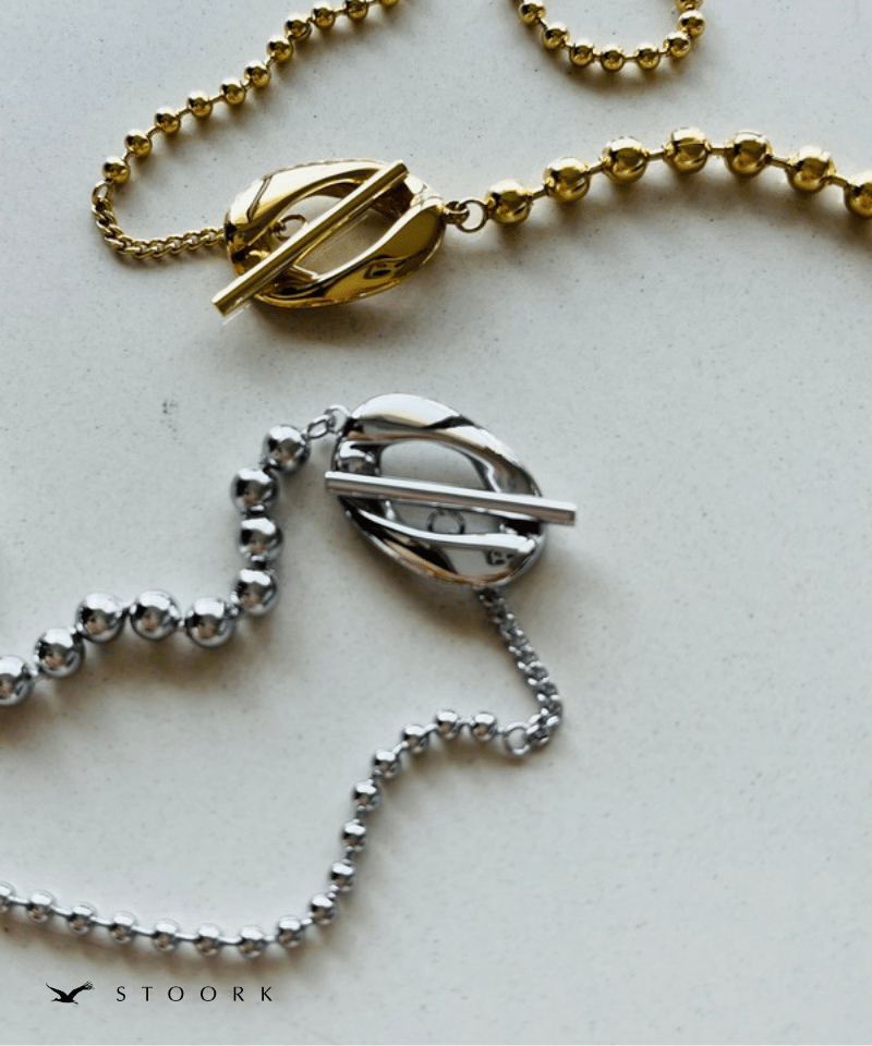 316L Ball Mantel Necklace - stoork