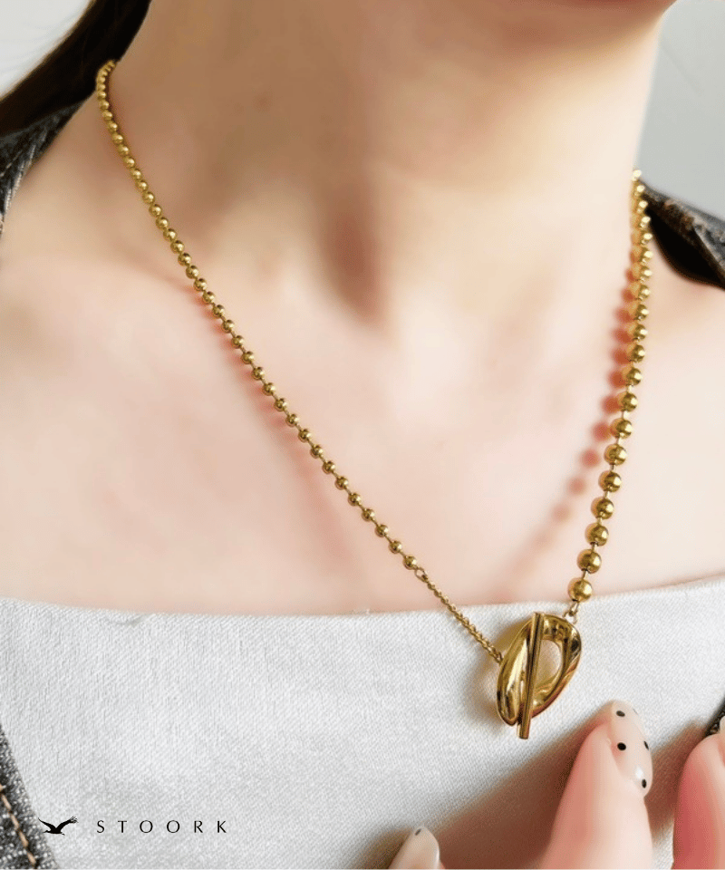 316L Ball Mantel Necklace - stoork